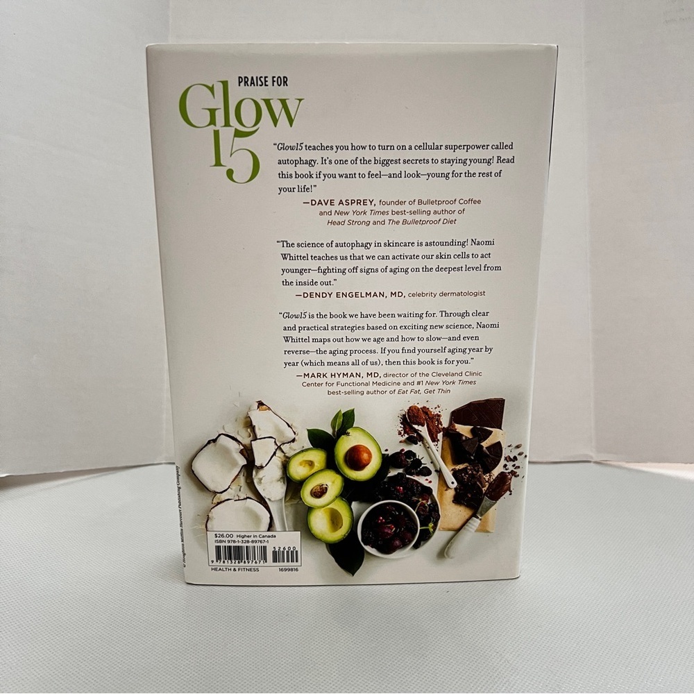Glow15 - by Naomi Whittel Hardcover Book The New York Times Best Seller - Picture 2 of 13